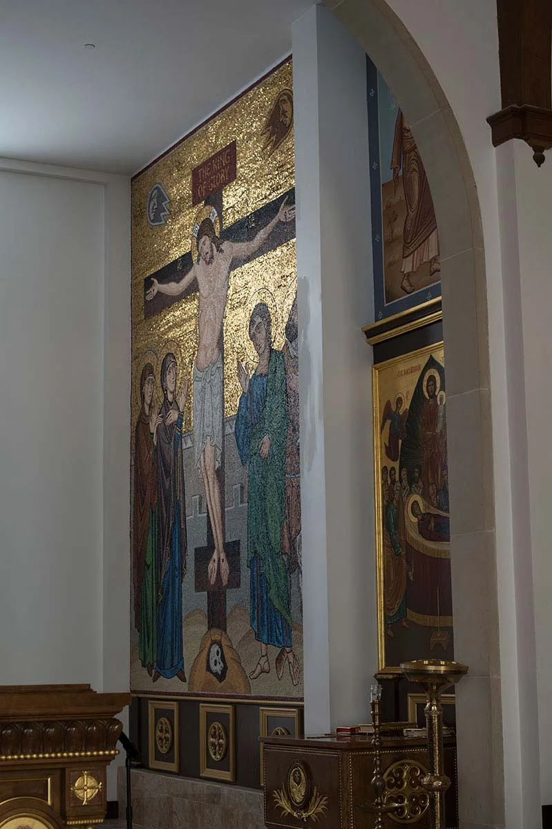 The Crucifixion, St George’s Orthodox Church, Houston, Texas