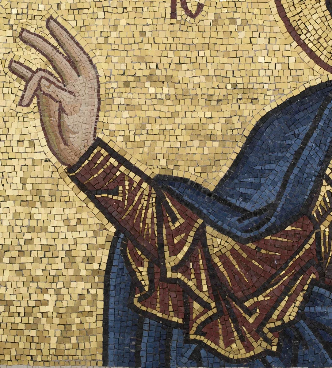 Right Hand, Christ Pantocrator Mosaic, St George’s, Houston, Texas